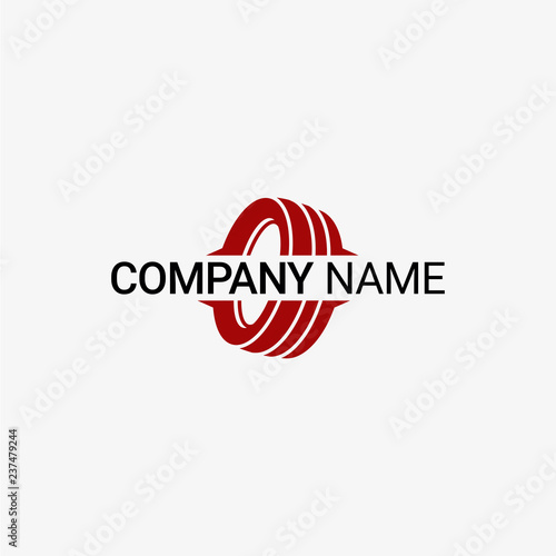Tire Logo Template