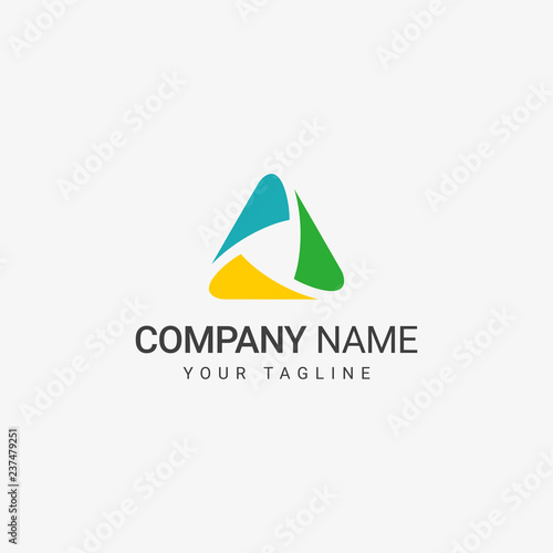 Triangle shape Logo