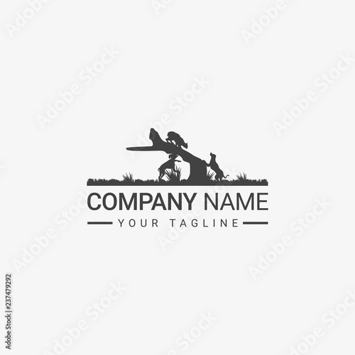 Hunting Logo Template