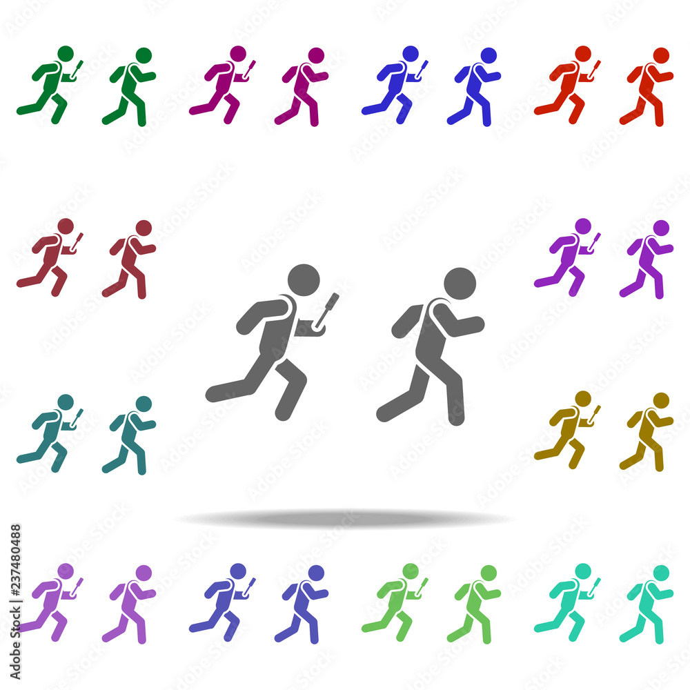 the pursuit of a criminal icon. Elements of dedective in multi color style icons. Simple icon for websites, web design, mobile app, info graphics the pursuit of a criminal icon. Elements of dedective in multi color style icons. Simple icon for websites, web design, mobile app, info graphics