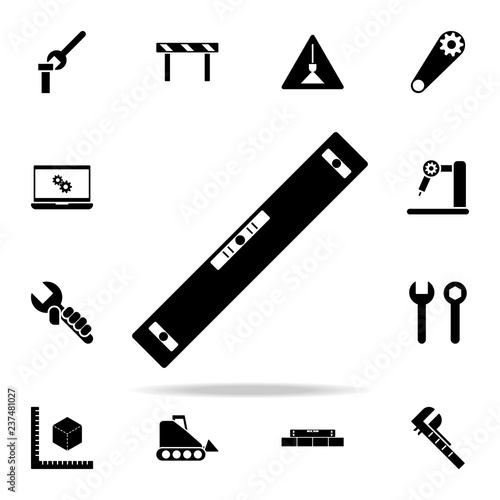 level calculator icon. Engineering icons universal set for web and mobile