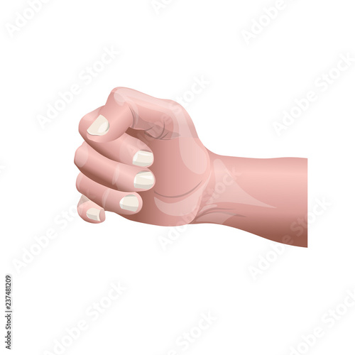 Human male hand
