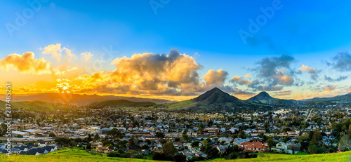 Panorama from Terrace Hill, San Luis Obispo, CA