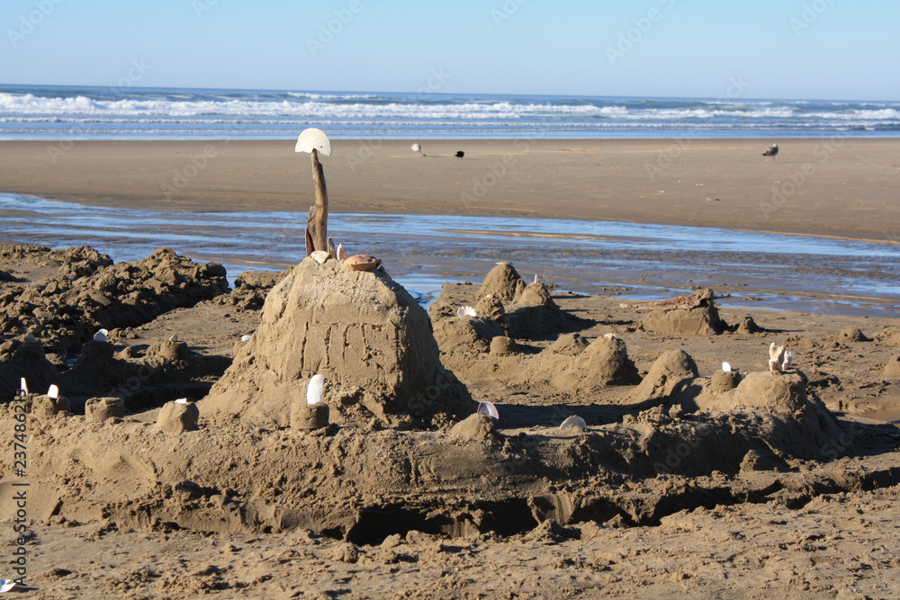 Obraz premium Sandcastle