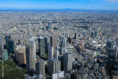 都市風景／スカイライン、新宿副都心