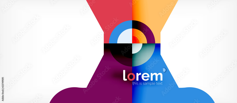 Abstract round elements composition background, organic design Abstract round elements composition background, organic design