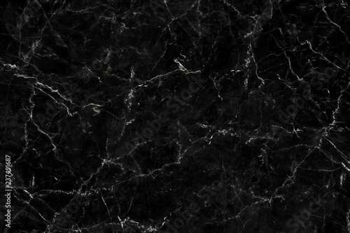 Natural black marble texture for skin tile wallpaper luxurious background, for design art work. Stone ceramic art wall interiors backdrop design. Marble with high resolution © NOOMUBON PHOTO