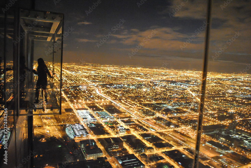 Obraz premium Viewpoint in Chicago