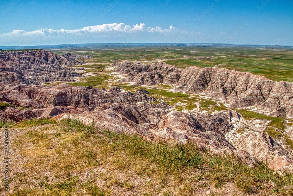 Badlands National Park in Western South Dakota Badlands National Park in Western South Dakota