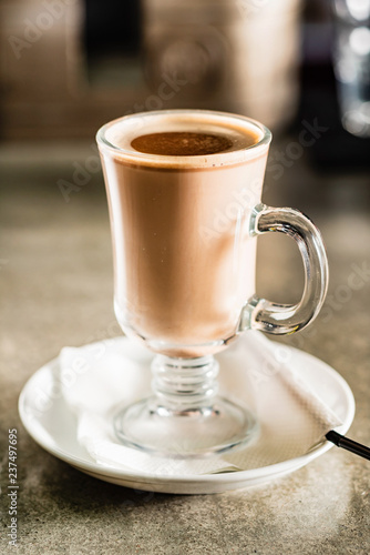 cacao with cinnamon