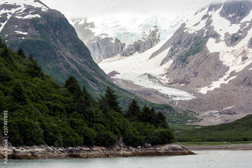 A landscape view of Kenai Fjords National Park (Alaska) © Patrick