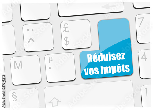 clavier réduisez vos impôts