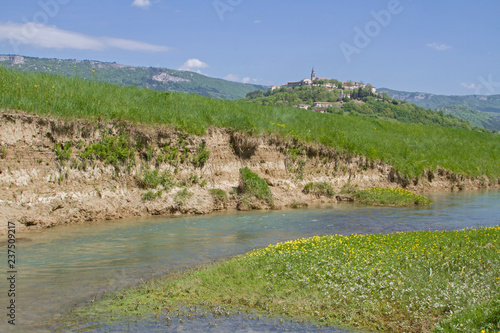 Buzet an der Mirna in Istrien photo