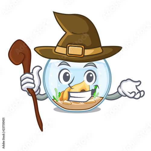 Witch fishbowl jumping outside the on character