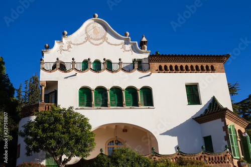 Park Güell in the morning, Barcelona