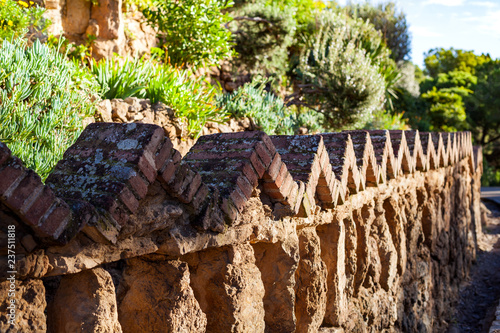 Park Güell in the morning, Barcelona