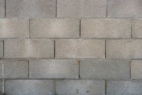 Photos closeup of a cinderblock wall