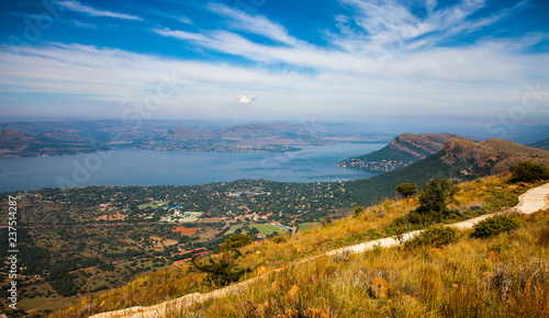 Hartebeespoort dam in South Africa, a water sport and holiday destination..