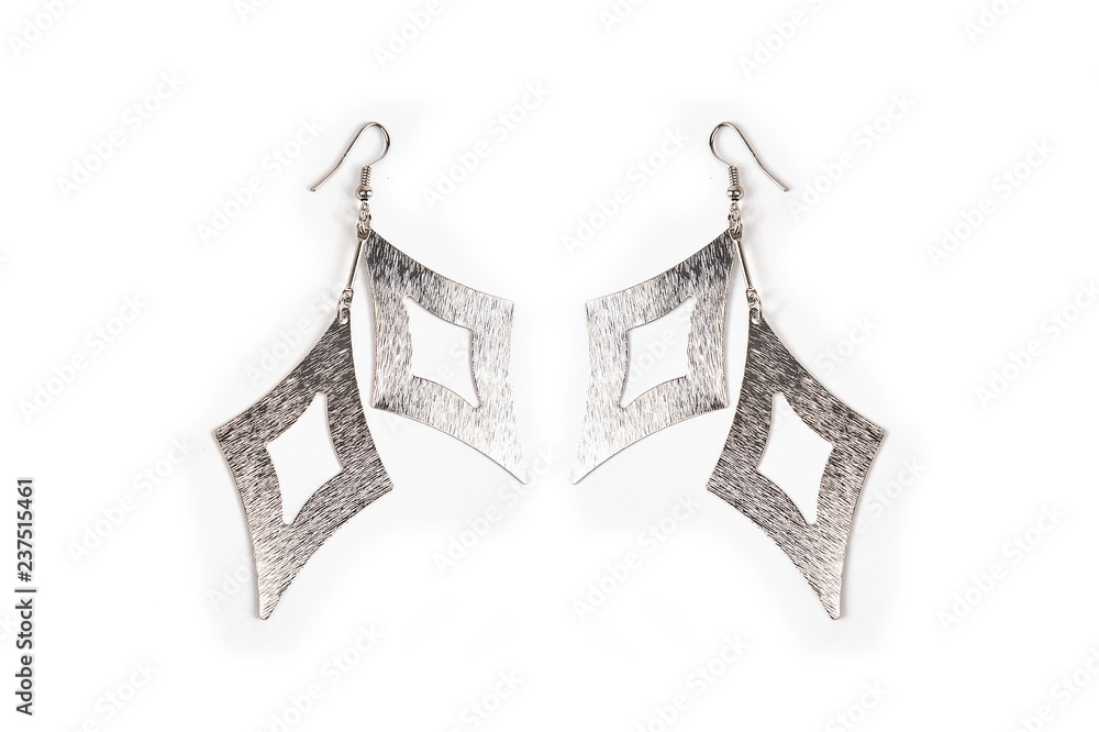 Obraz premium Jewelry pendant on a white isolated background. Jewelery, jewelry