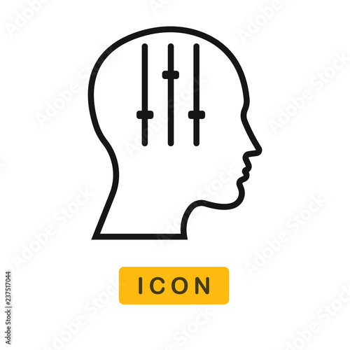 Manipulation vector icon