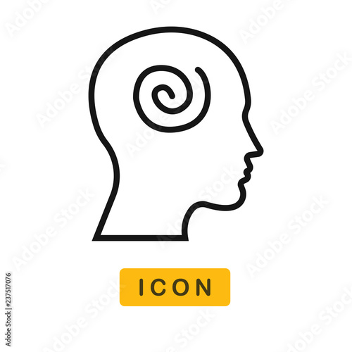 Obsession vector icon