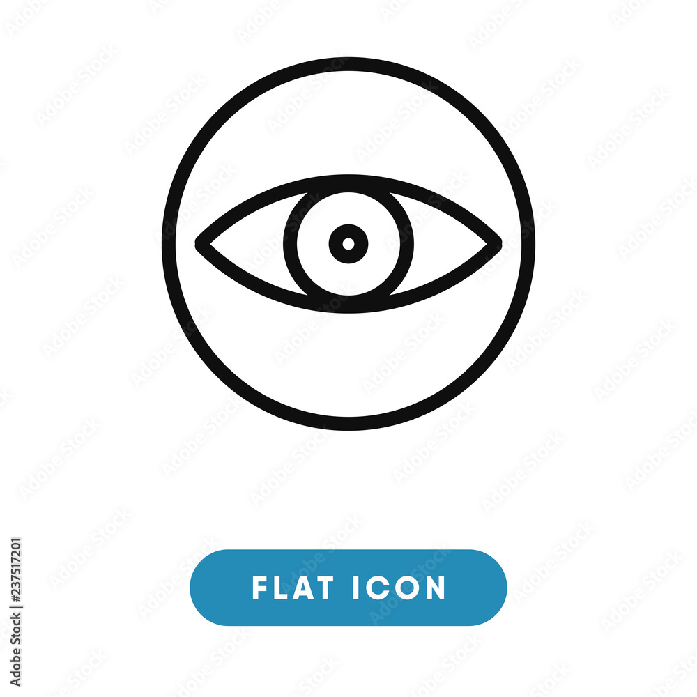 Eye vector icon