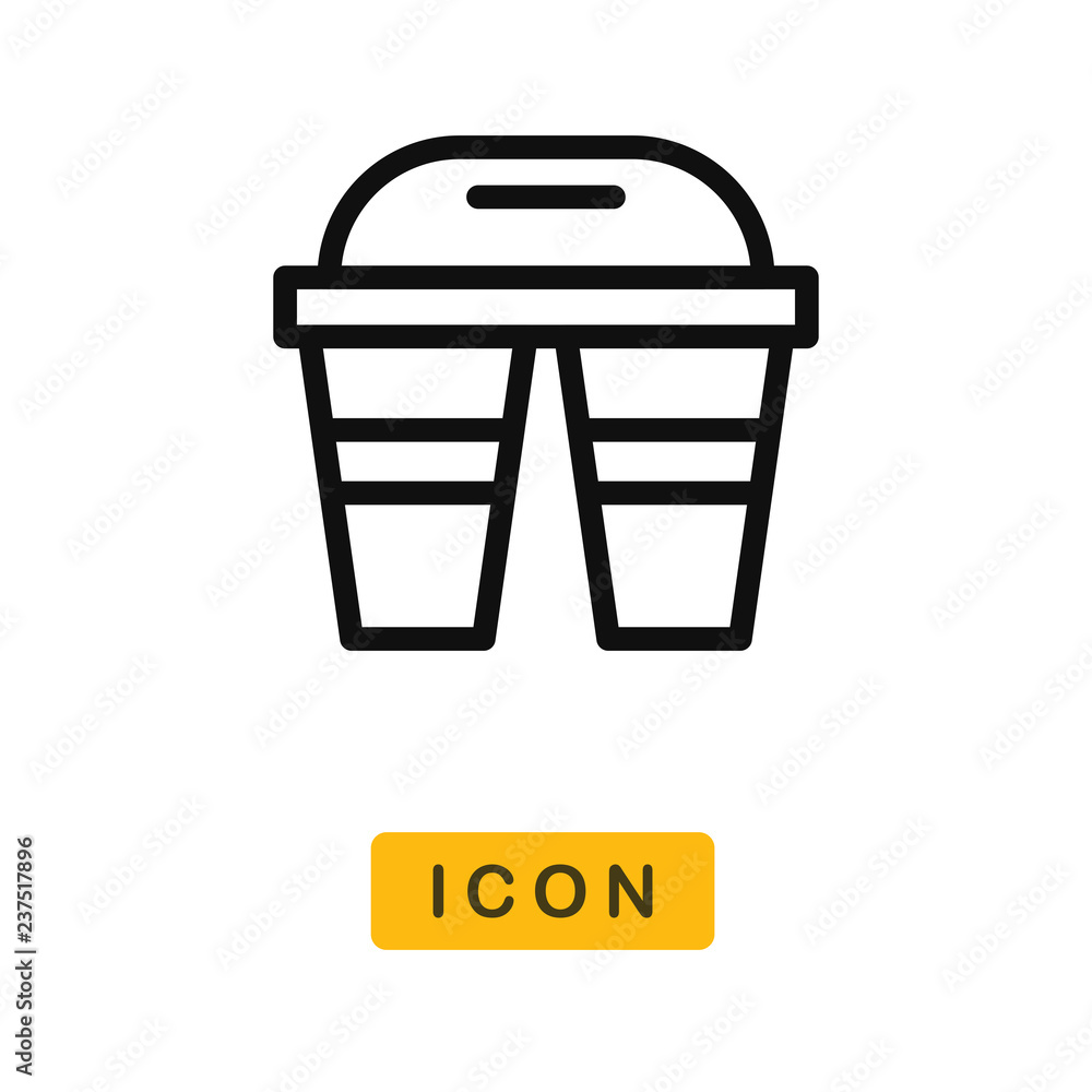 Take away vector icon Take away vector icon