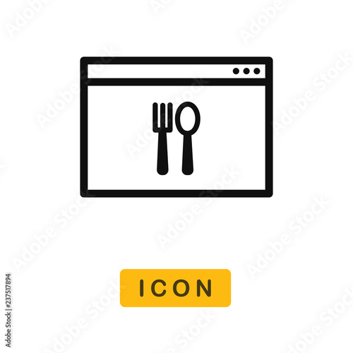 Online vector icon