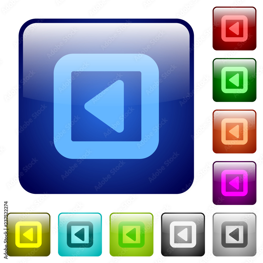 Toggle left color square buttons Toggle left color square buttons