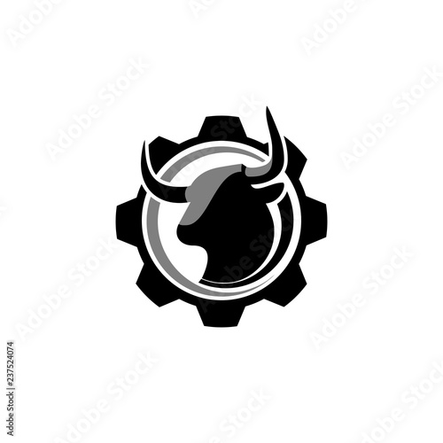 Gear Bull Logo Inspiration