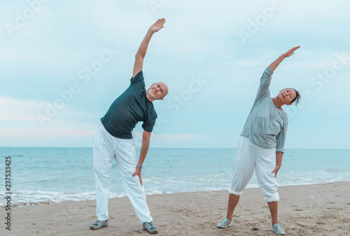 senior yoga photo