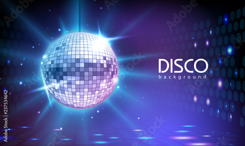 Disco ball background