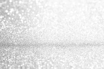 Texture background abstract black and white or silver Glitter and elegant for Christmas