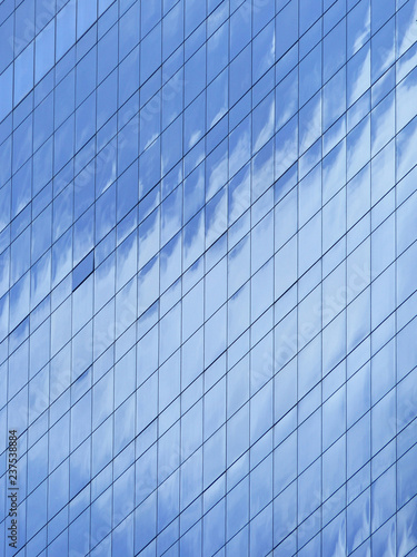 Glass building