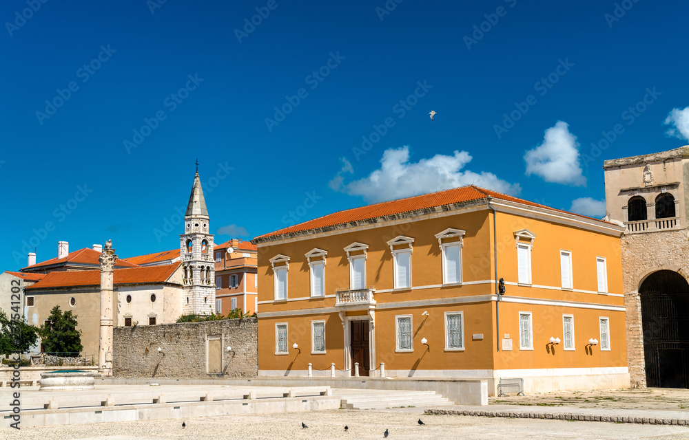 Historic buildings in Zadar, Croatia