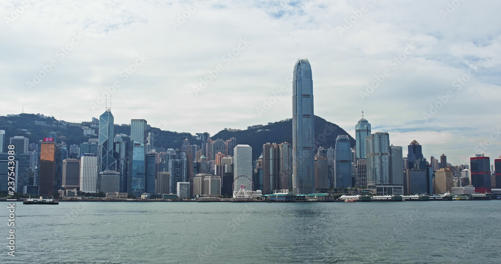 Fototapeta premium Hong Kong urban city