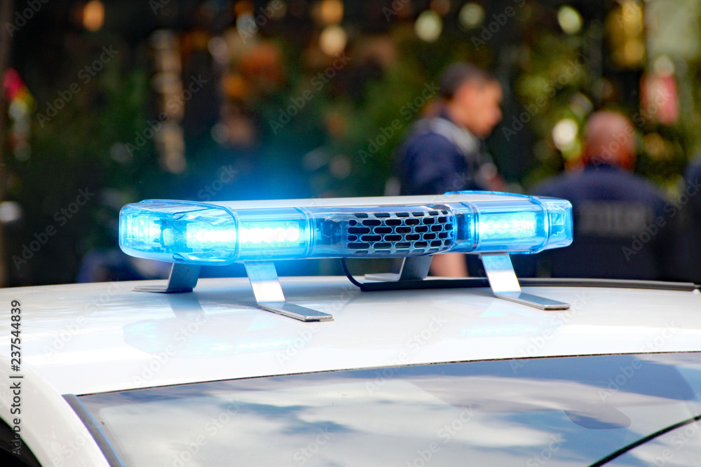 Gyrophare de police Stock Photo Adobe Stock