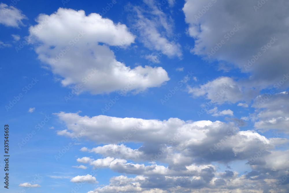 Fototapeta premium clouds in the blue sky