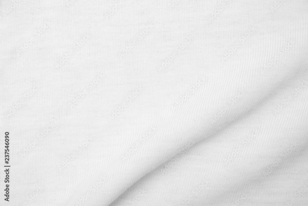 Obraz premium white fabric cloth texture