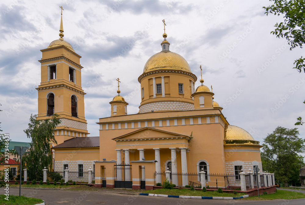 Cathedral of the assumption in Kashira, Russia. Since 1842
