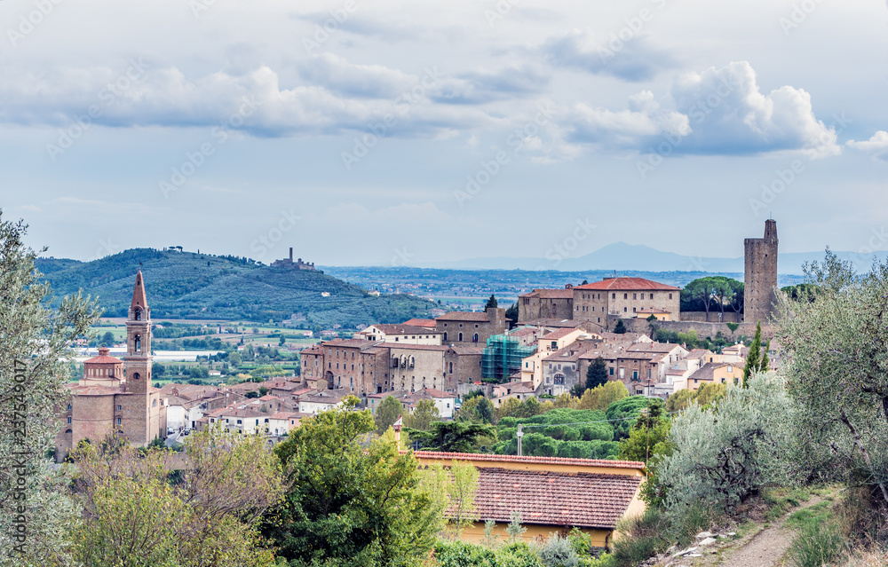 Castiglione Fiorentino, an ancient medieval town in Tuscany