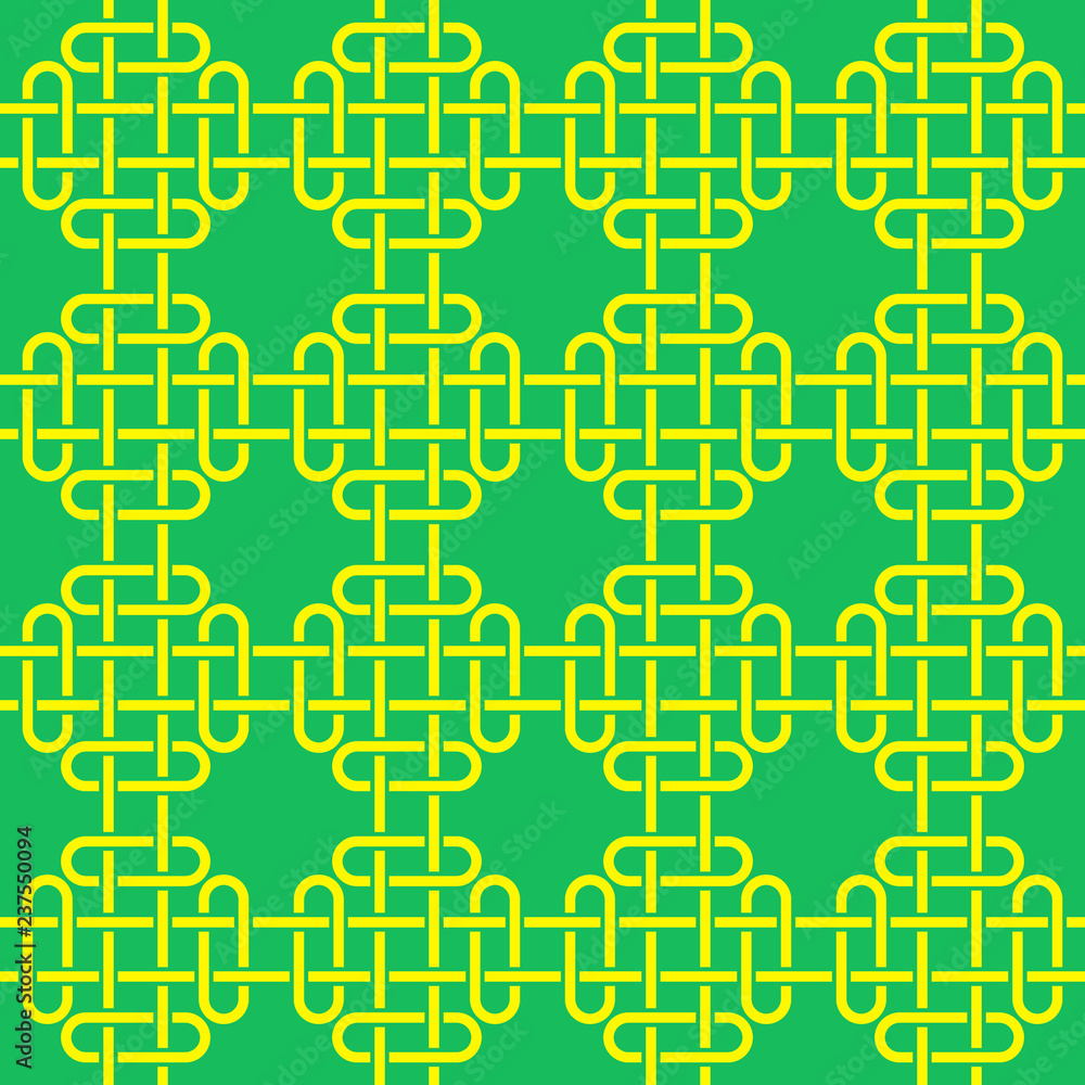 Seamless pattern with Celtic Knot for your design Seamless pattern with Celtic Knot for your design