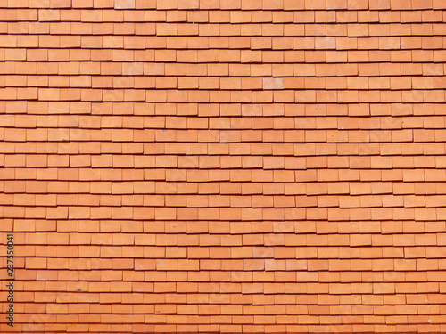 orange tile roof pattern