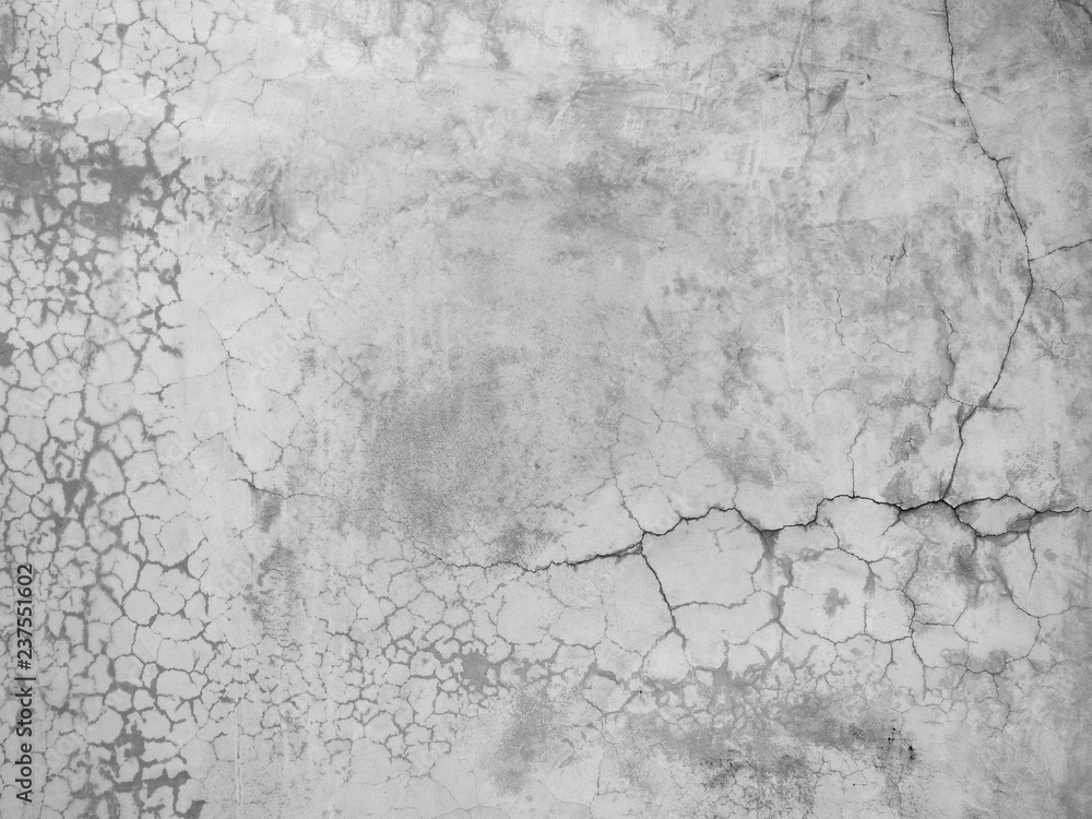 cement wall with crack texture