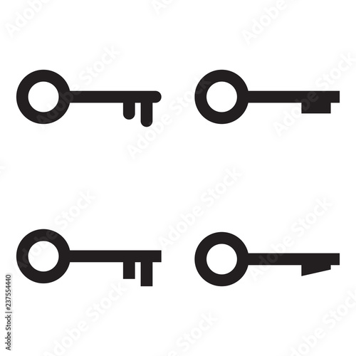 Key icon set