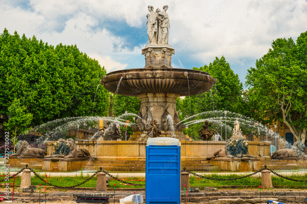 Fototapeta premium Brunnen