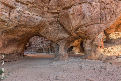 Part of the main Stadsaal Caves in the Cederberg Mountains photo