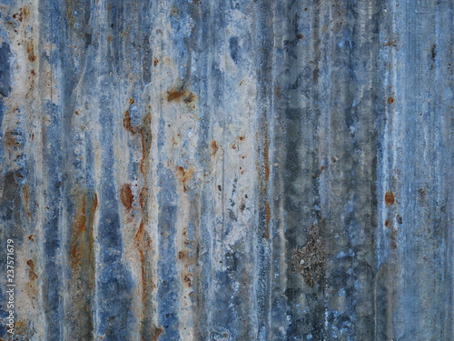 rusty metal wall background © amonphan