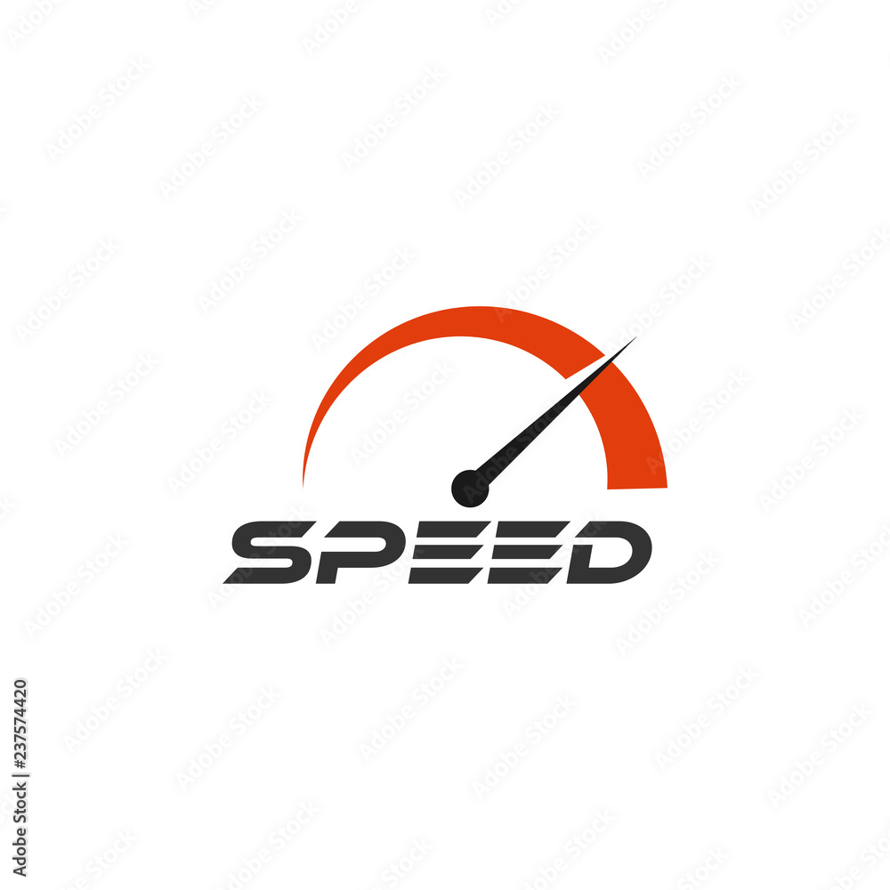 Speedometer logo graphic design template vector illustration Speedometer logo graphic design template vector illustration