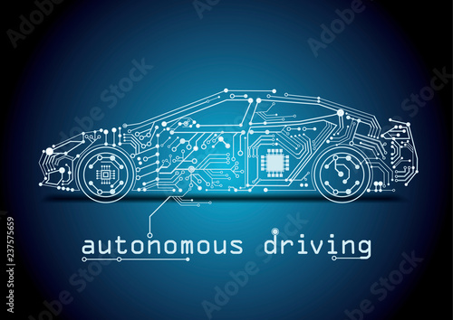 autonomous driving car 